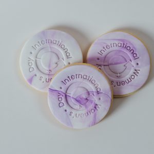 International Womens Day Cookies Marble