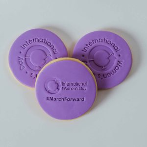 International Womens Day Cookies Purple